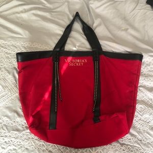 Victoria’s Secret red tote bag